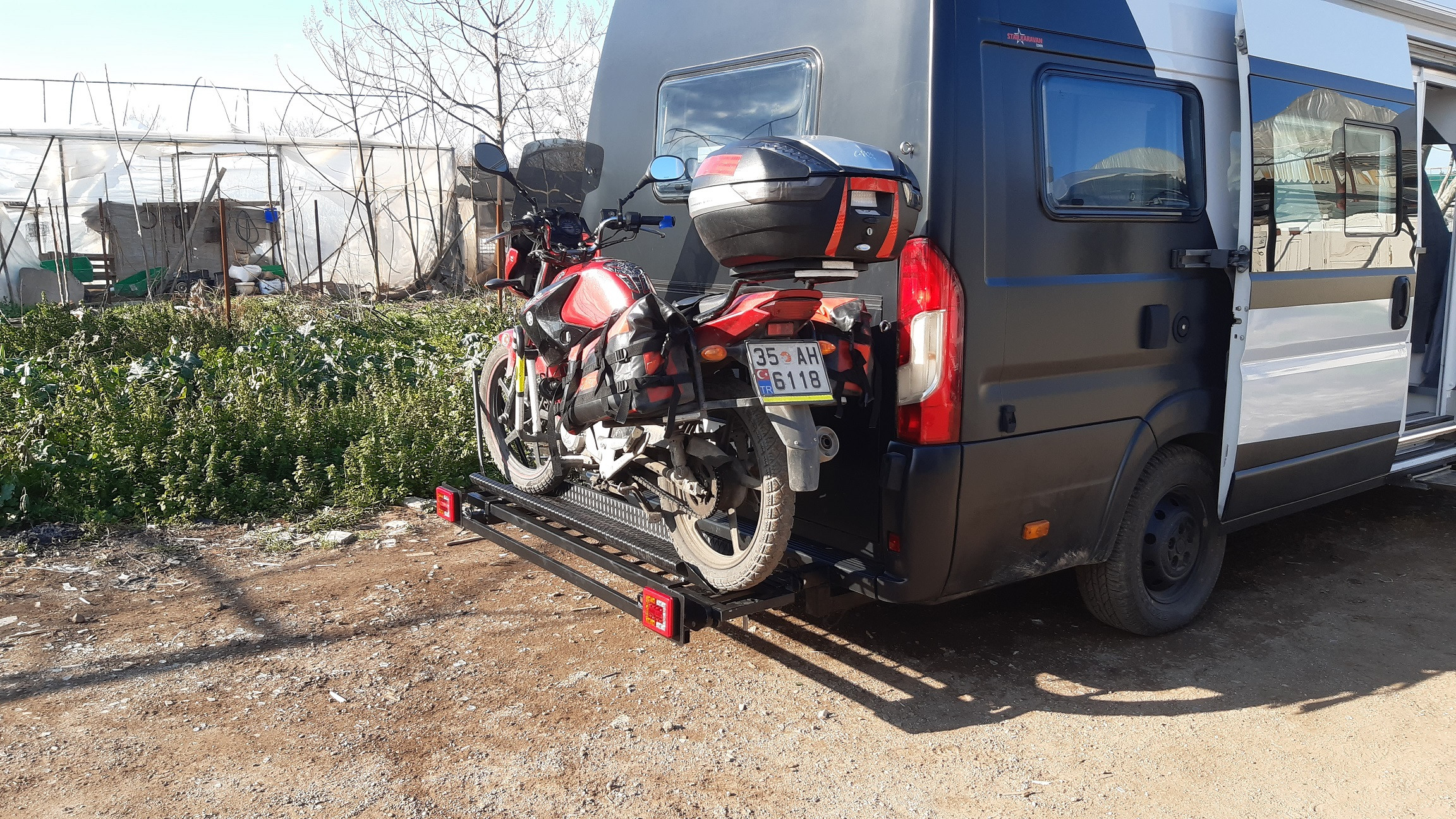 MOTOR  VE BİSİKLET YÜKLEME RAMPASI